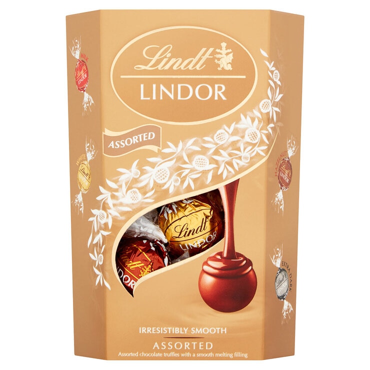 Lindt Lindor Chocolate Truffles, 4 x 200g