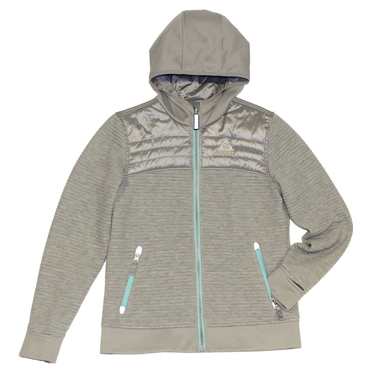 Gerry Ribbed Youth Jacket in Grey Costco UK