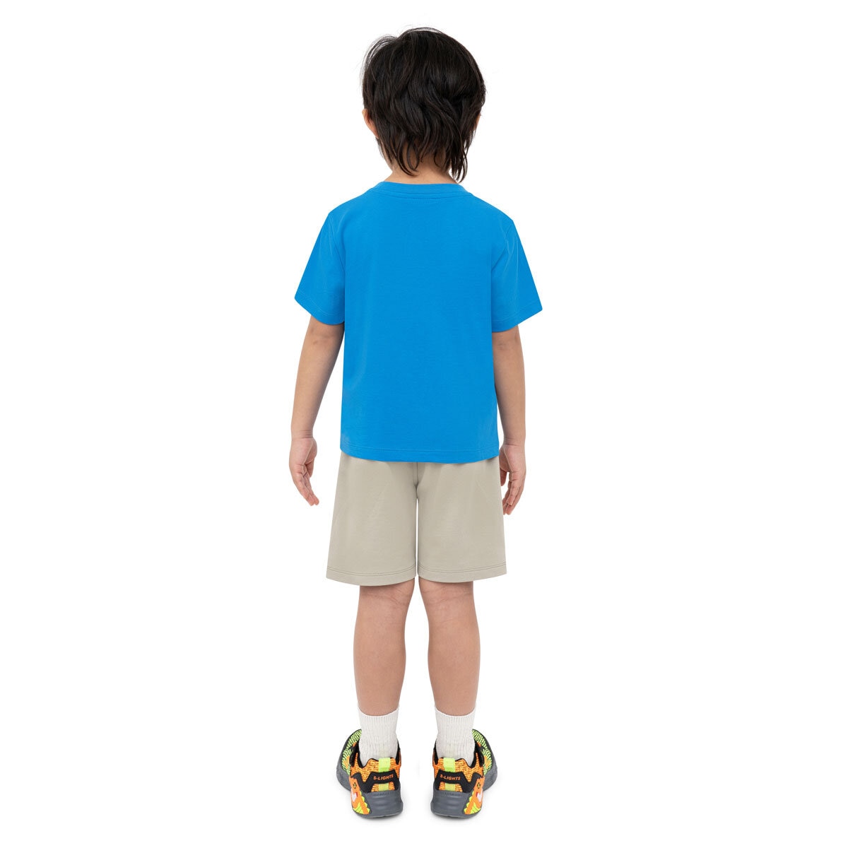 Skechers Kids Tee & Short 3 Piece Set in Orange