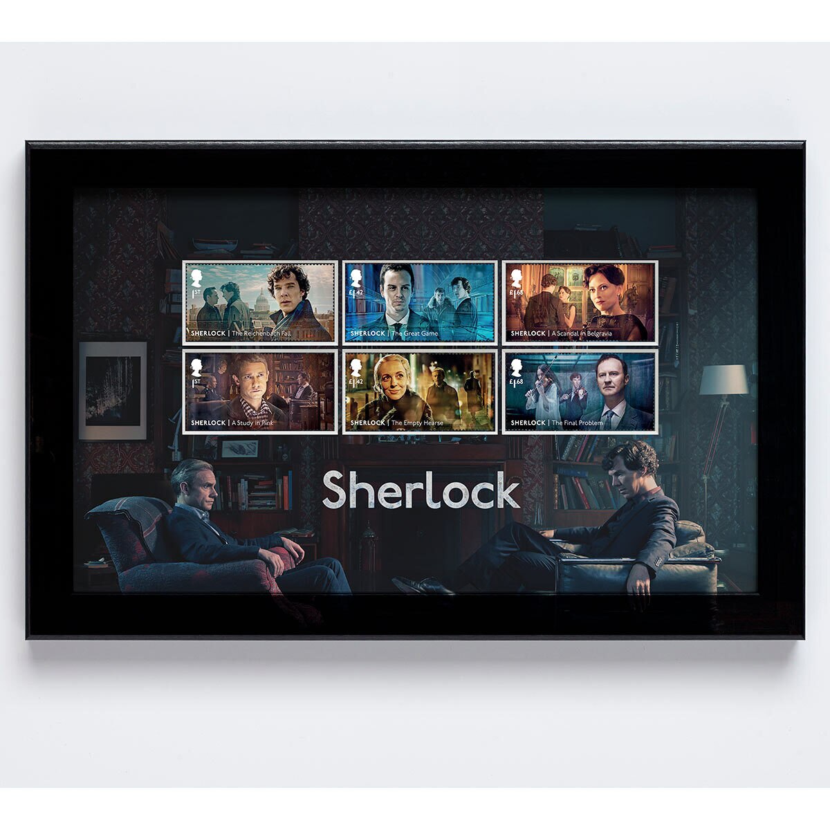 Sherlock Framed Royal Mail® Collectable Stamps Costco UK