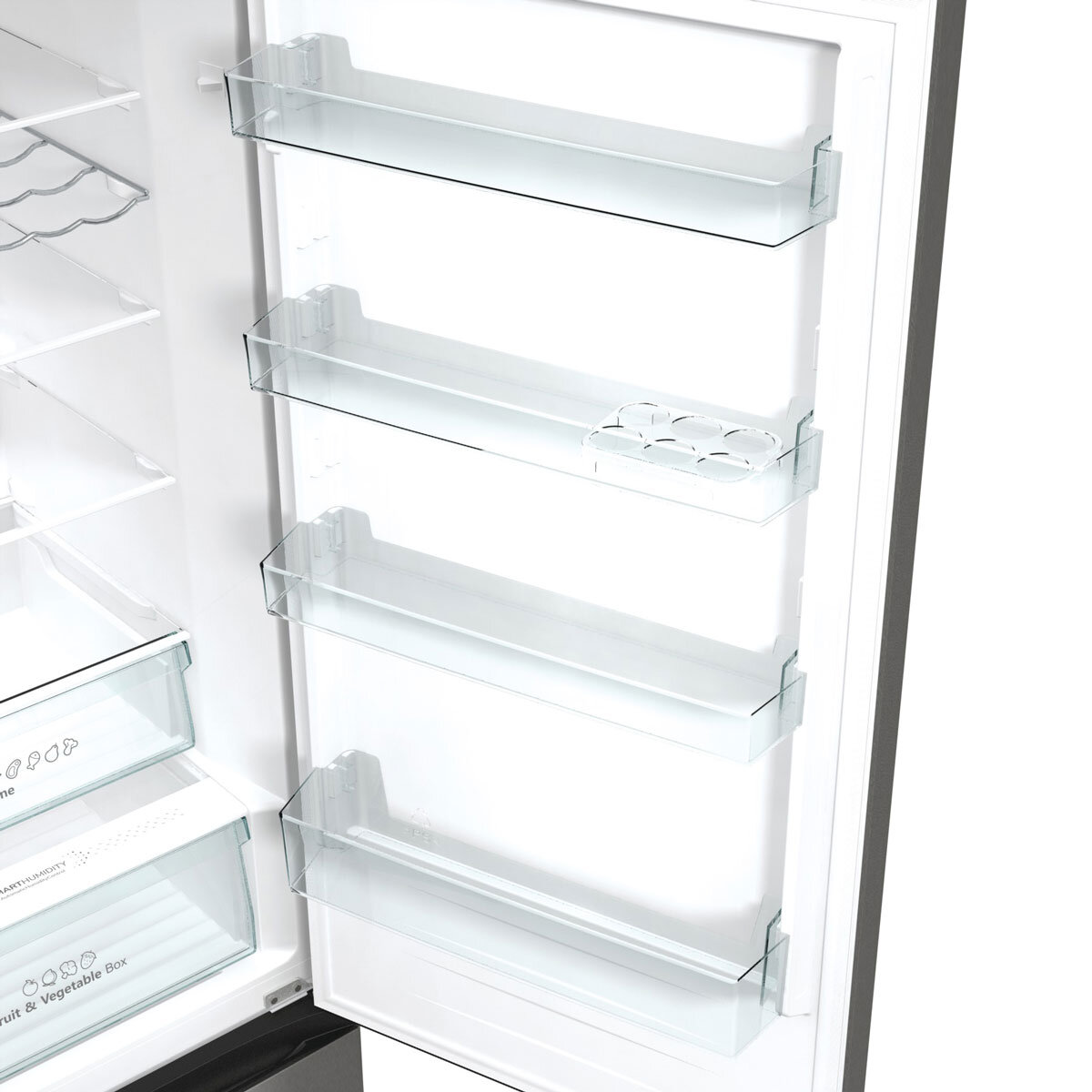 Hisense RM469N4ACDUK Fridge Freezer, D Rated in Stainless Steel