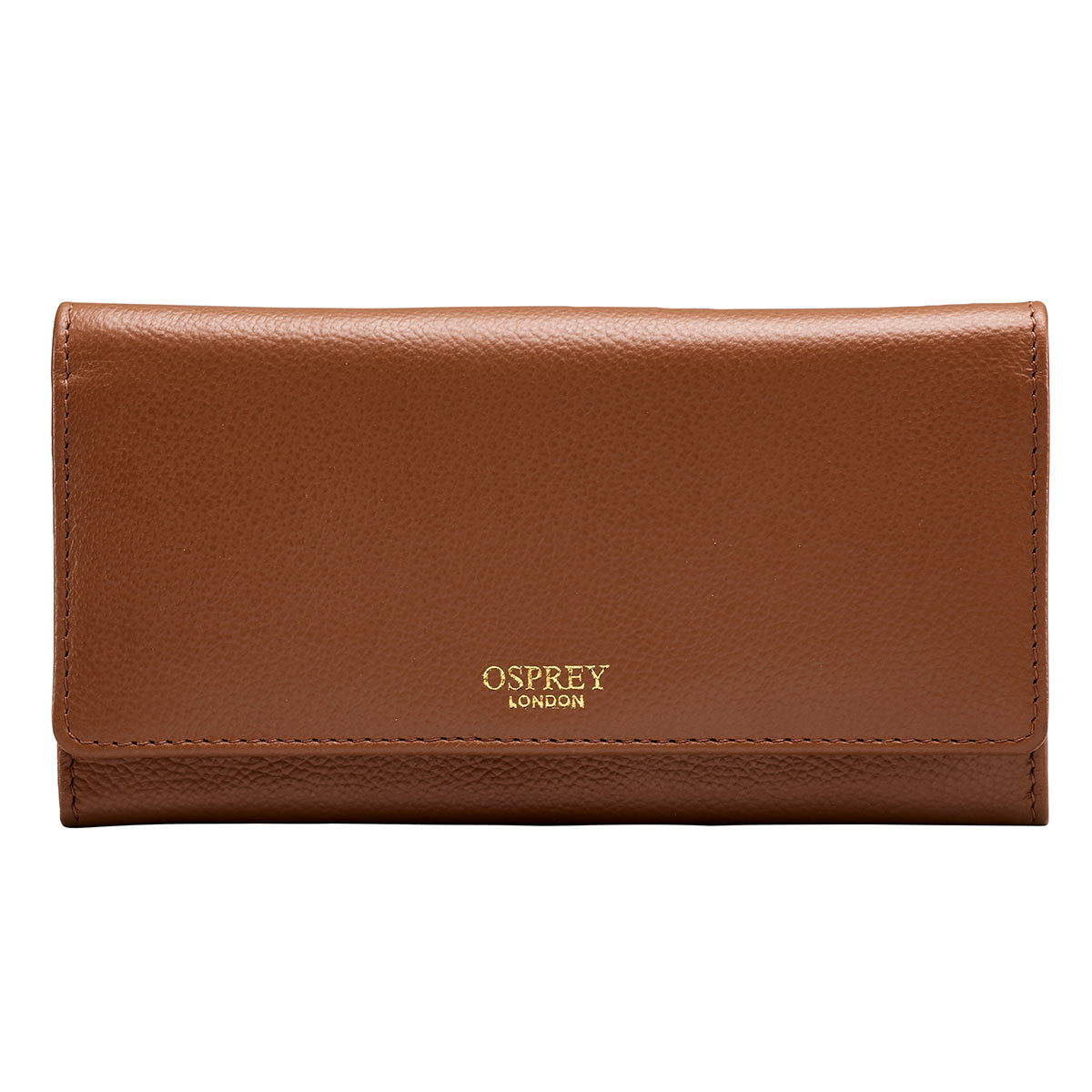 Osprey London Nappa Leather Women's Purse, Tan with Gift Box