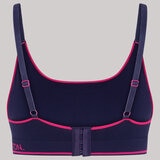 United Colors of Benetton Seamfree Bra 2 Pack in Navy & Pink, Large