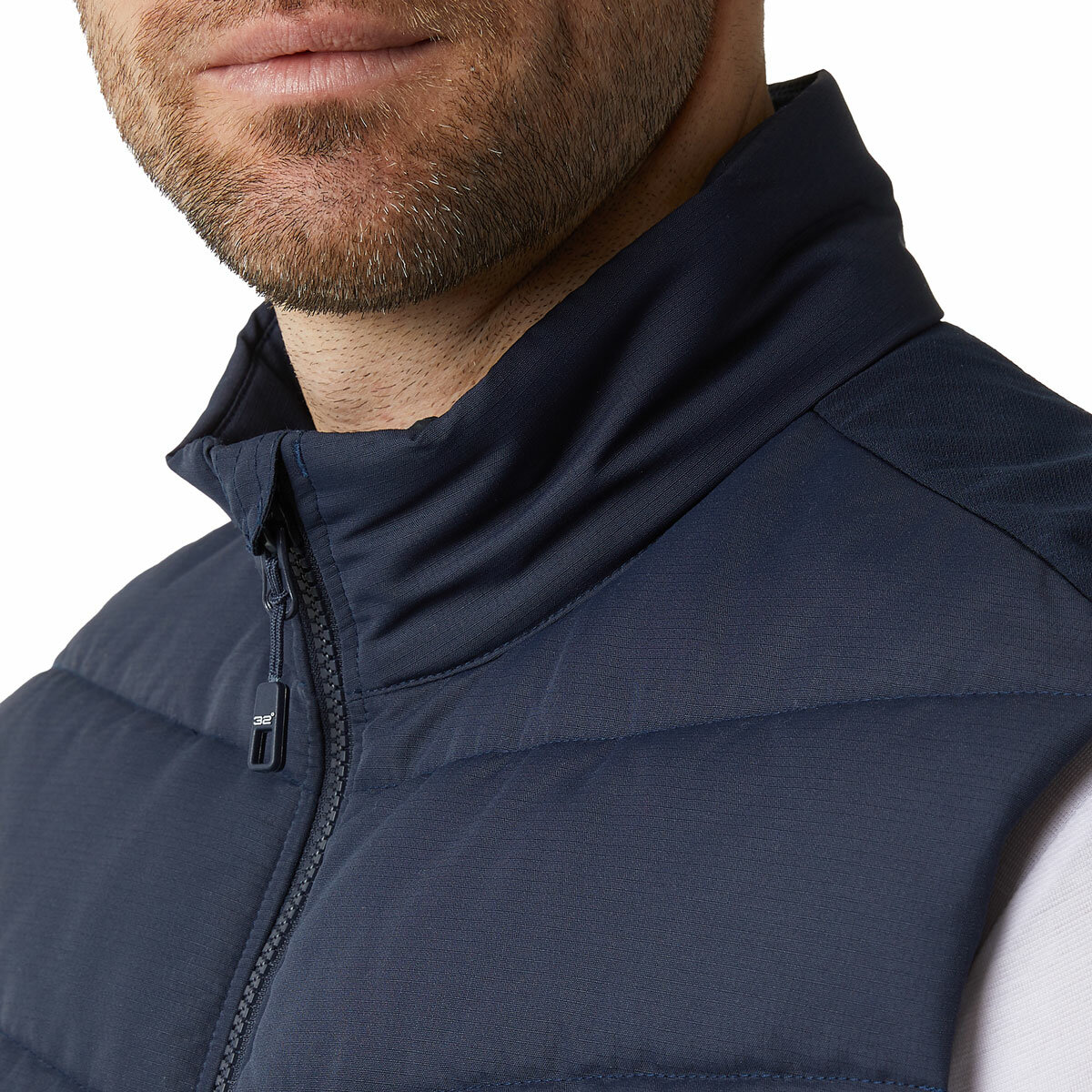 32 Degrees Mens Mixed Media Vest