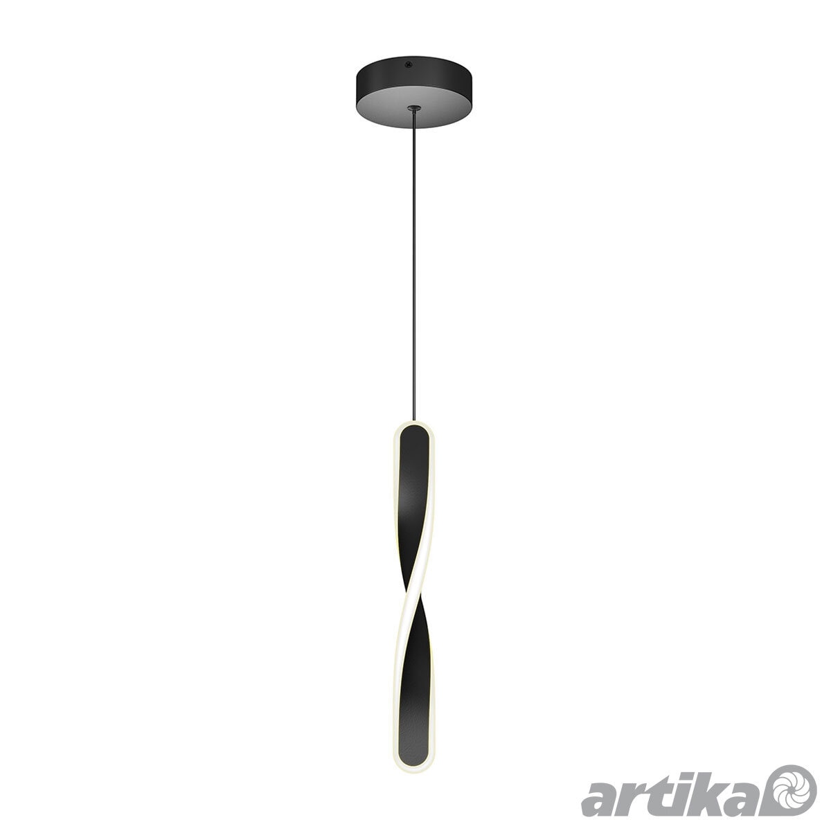 Artika Finley Pendant LED Light in Black
