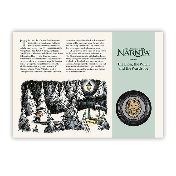 The Chronicles of Narnia Stamps & Medal Cover from Royal Mail