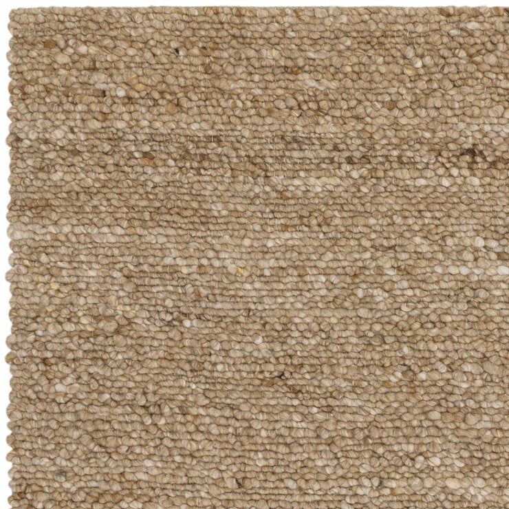 Adler Bouclé Wool Honey Rug, in 3 Sizes