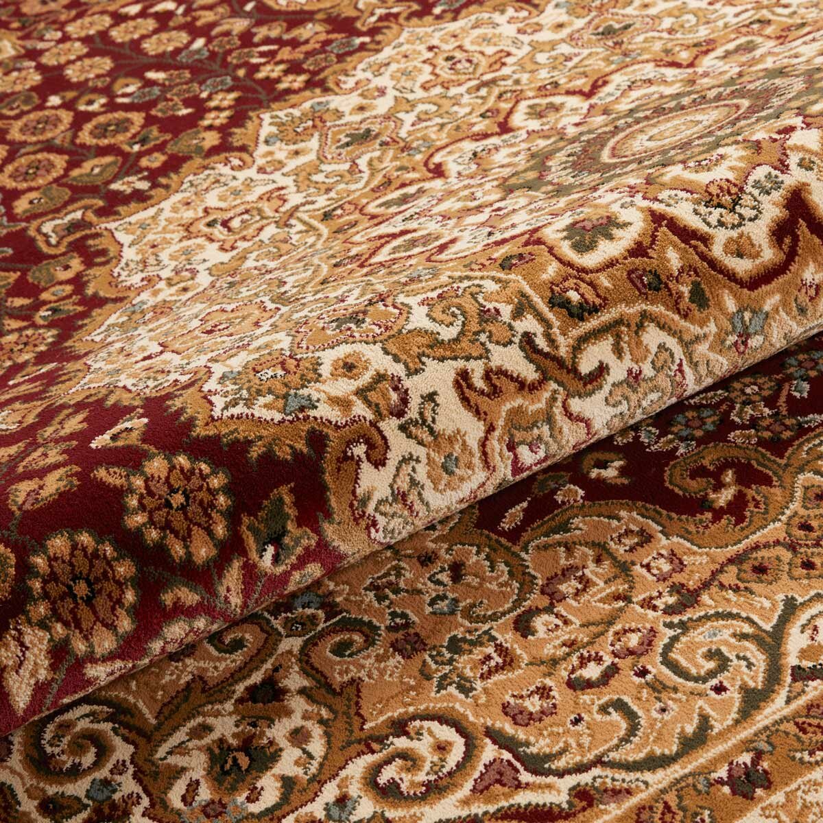 Concept Looms Grand Heritage Red & Beige Runner, 80 x 240 cm