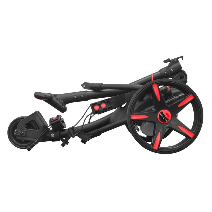 Ben Sayers 18-Hole Electric Golf Trolley in Black and Red