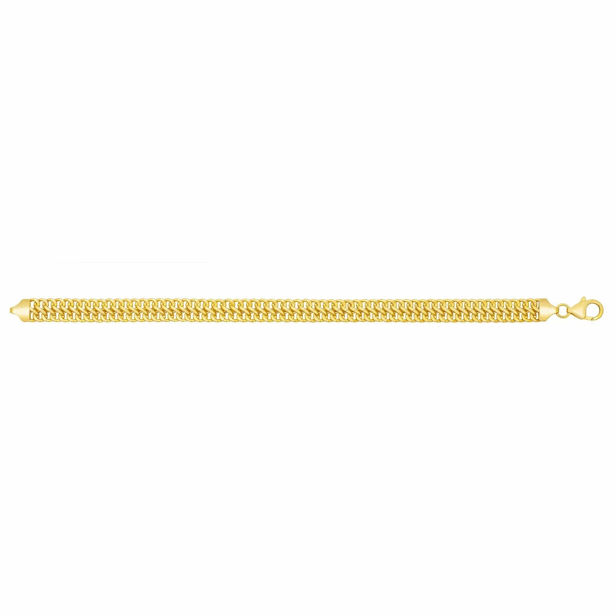 14ct Yellow Gold Infinity Link Bracelet