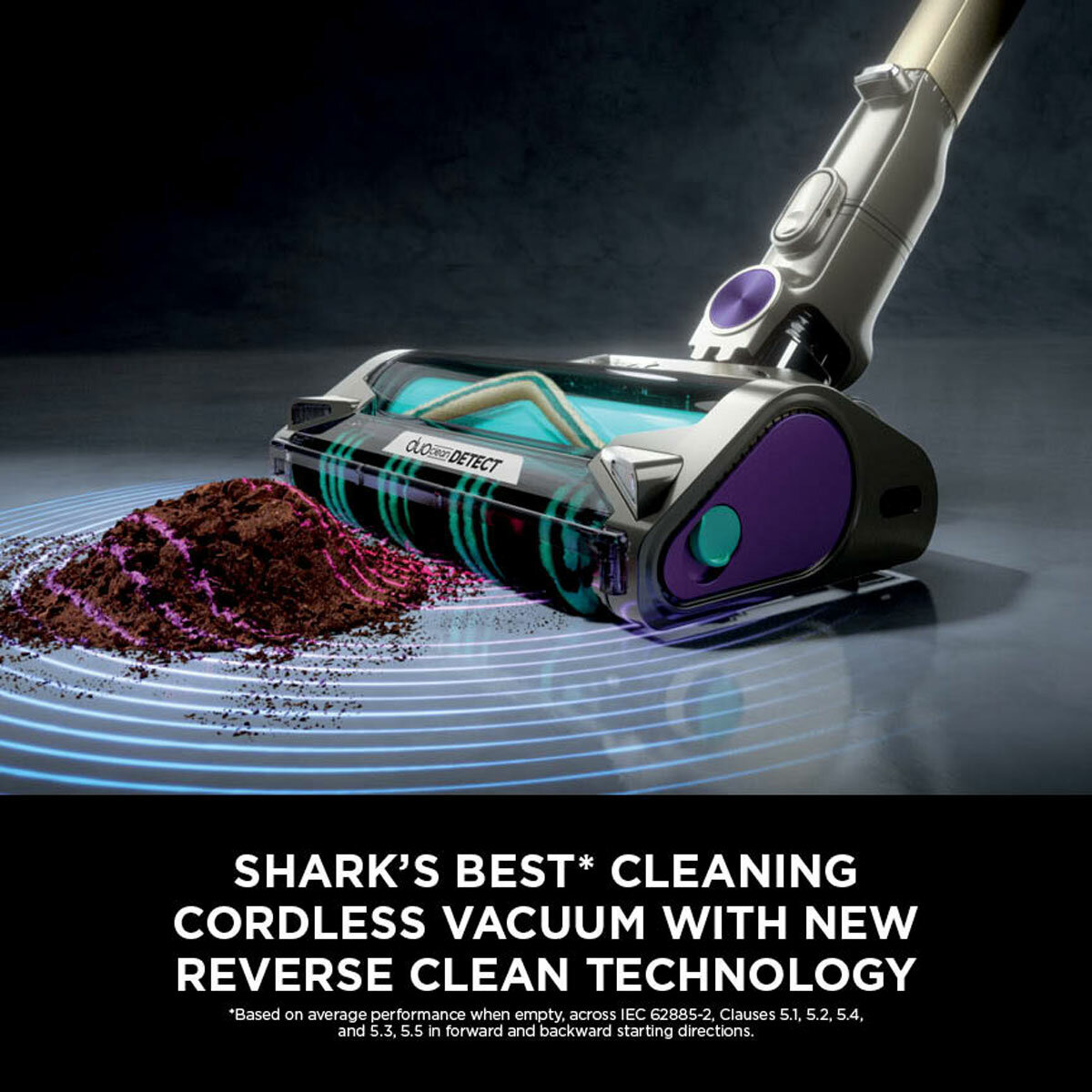 Lifestyle image of Shark PowerDetect Clean & Empty Cordless Pet Vacuum Cleaner Lifestyle image of Shark PowerDetect Clean & Empty Cordless Pet Vacuum Cleaner