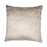 Malini Bingham Taupe Velvet Feather Fill Cushion, 56 x 56 cm