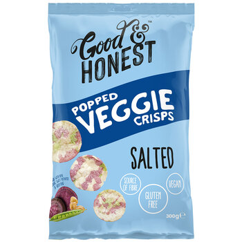 Good and Honest Popped Veggie Crisps, 300g