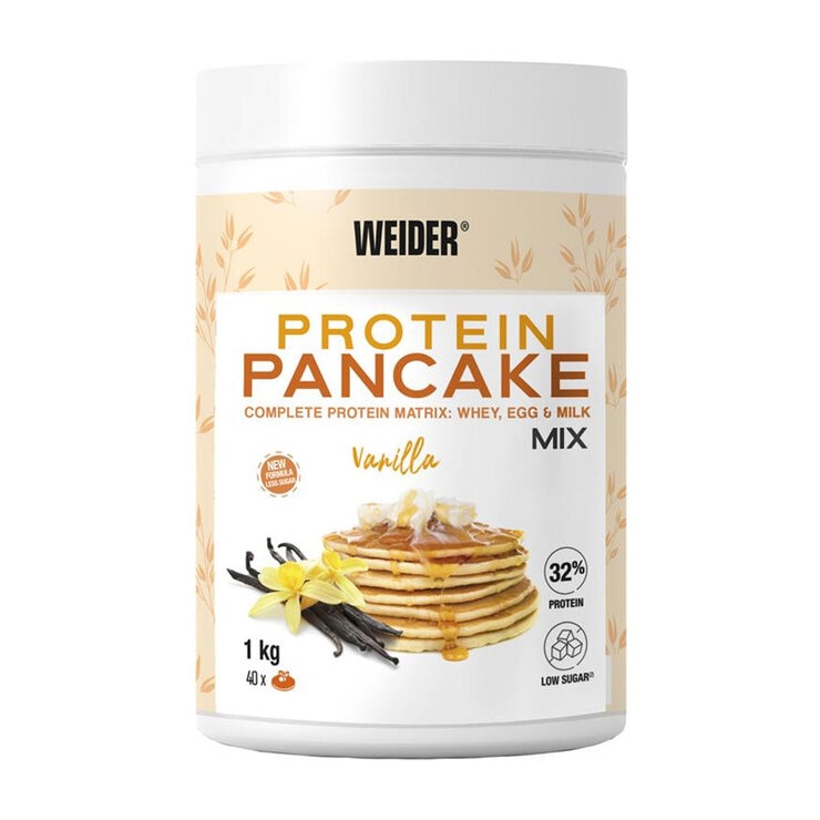 Weider Protein Vanilla Pancake Mix, 1kg Weider Protein Vanilla Pancake Mix, 1kg