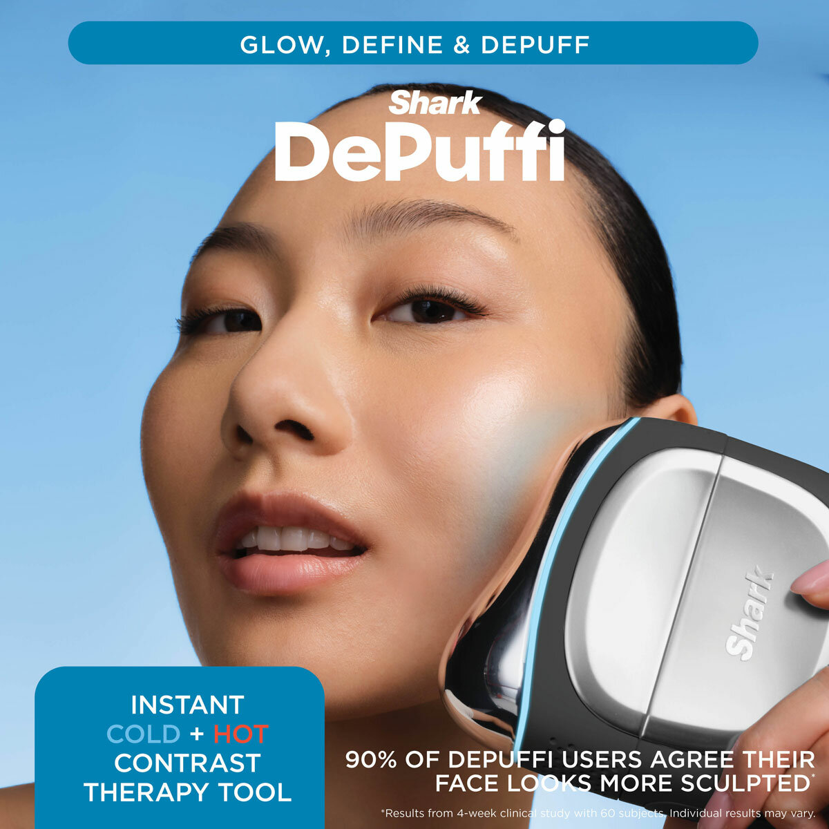 Lifestyle image of instant cold + hot contrast therapy tool