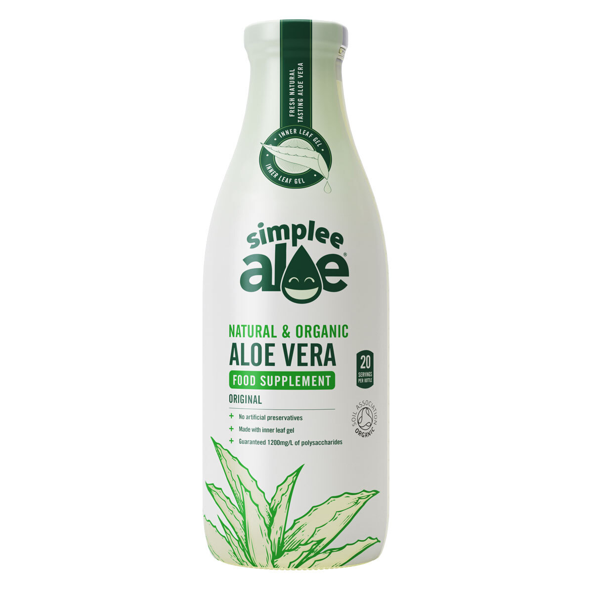 Simplee Aloe Vera Food Supplement, 1L