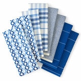 Kelly Collection Kitchen Towels 8 Pack, in 3 Colours