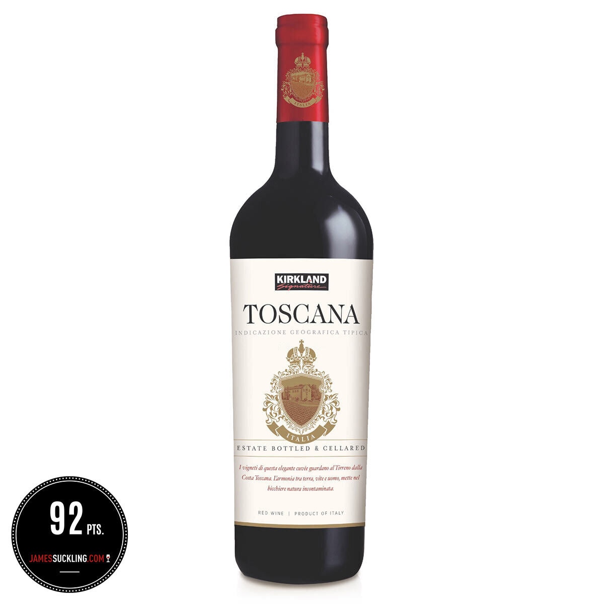 Kirkland Signature Toscana 2018, 75cl