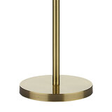 Madrid Floor Lamp Antique Brass With Shade
