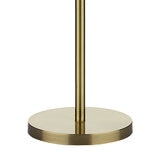 Madrid Floor Lamp Antique Brass With Shade