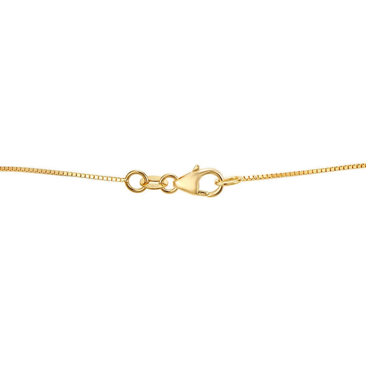 8-8.5mm Cultured Freshwater White Pearl Drop Pendant, 14ct Yellow Gold