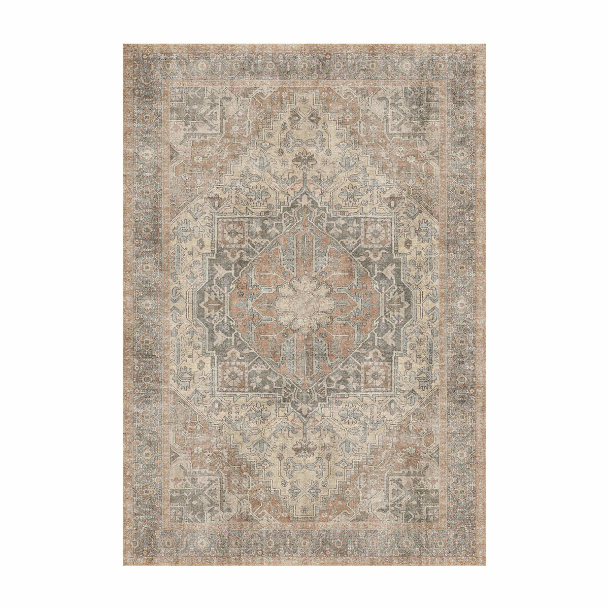Korhani Washable Area Rug in 3 Designs, 240 x 300 cm Korhani Washable Area Rug in 3 Designs, 240 x 300 cm