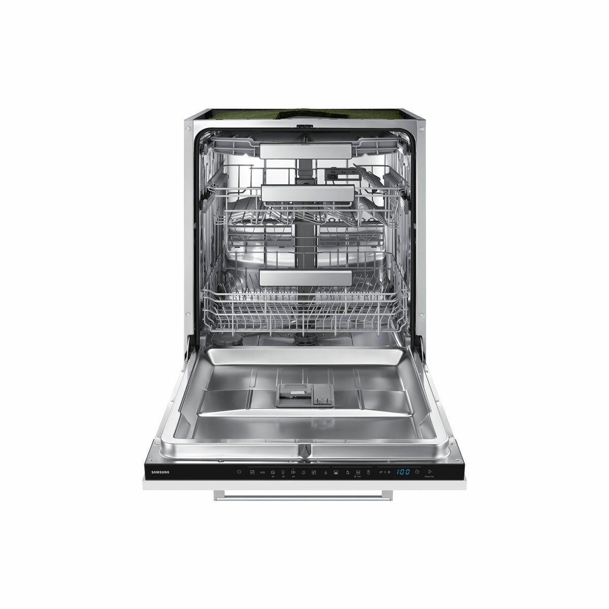 Samsung DW70H73WCB0U4 Integrated Dishwasher, C Rated in White Samsung DW70H73WCB0U4 Integrated Dishwasher, C Rated in White