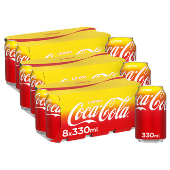Coca Cola Lemon, 24 x 330ml