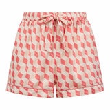 Ted Baker Ladies Satin 2 Piece PJ Set in Coral