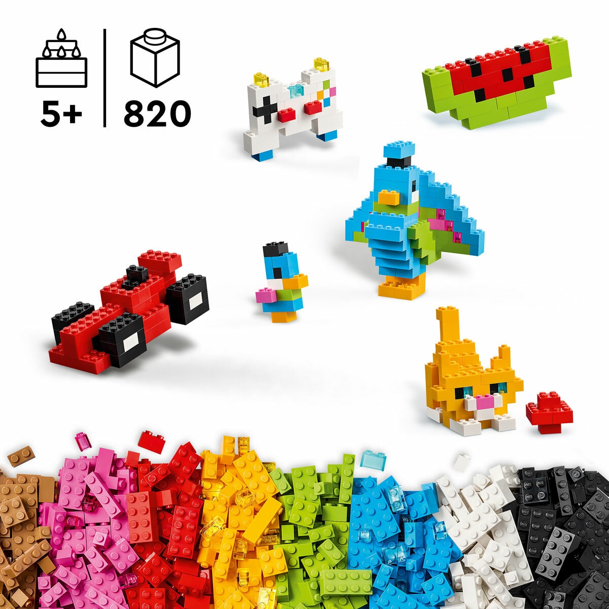 LEGO Classic Creative Colourful Bricks - Model 11045 (5+ Years)