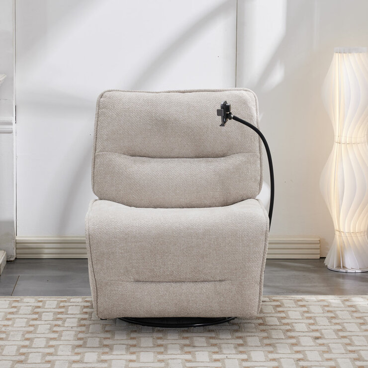 Armchair Beige  Lifestyle