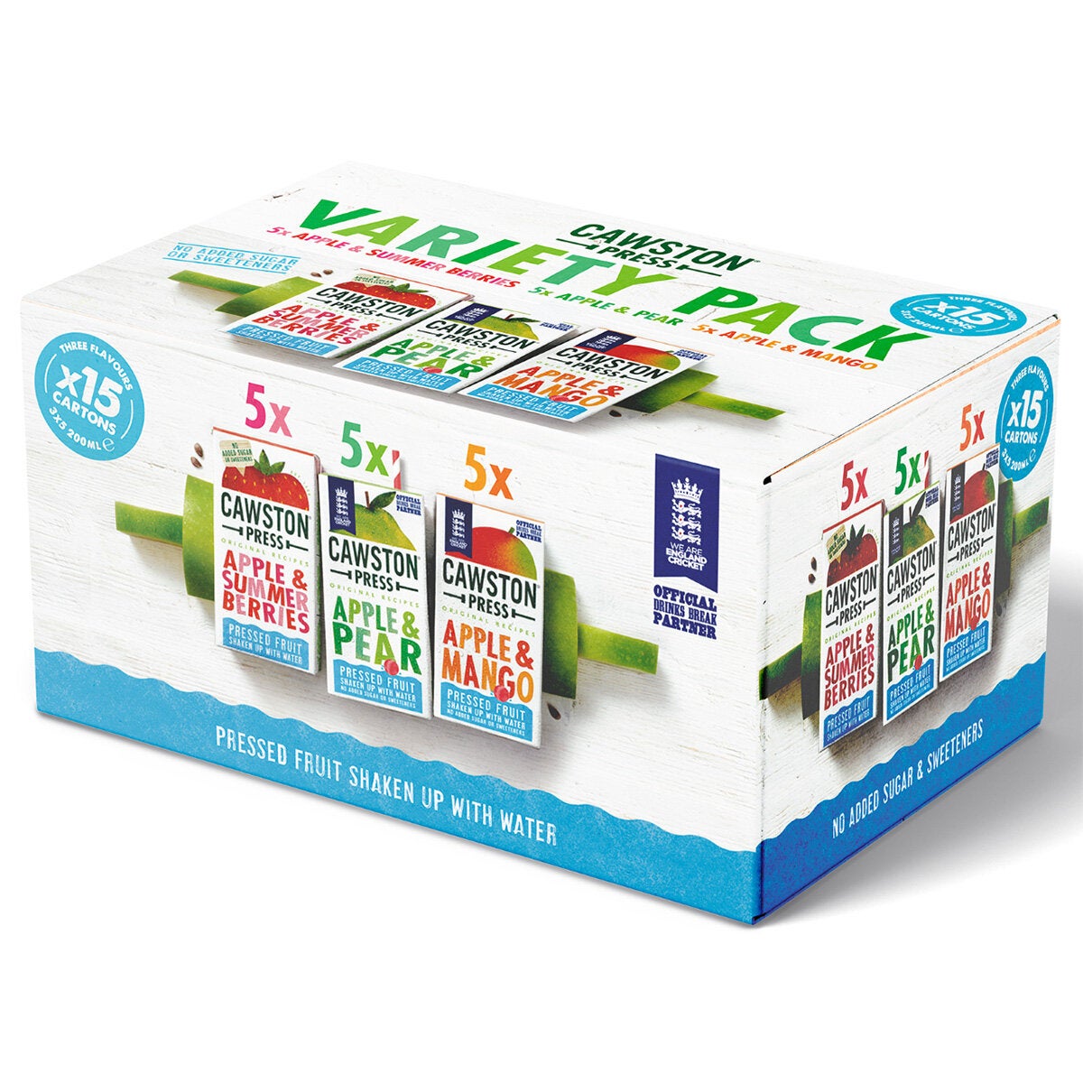 Cawston Press Variety Pack, 15 x 200ml Cawston Press Variety Pack, 15 x 200ml