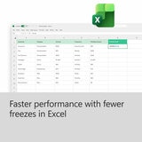 Faster performance with fewer freezes in Excel