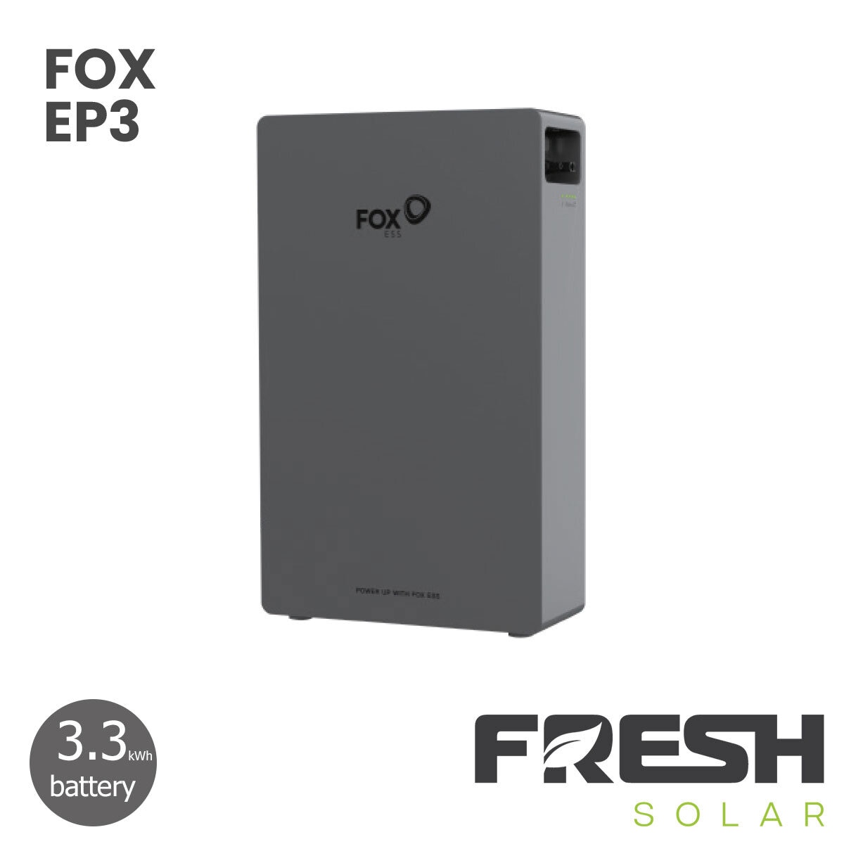 Fresh Solar Fox ESS EP3 Additional Battery, 3.3kWh