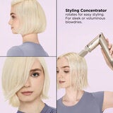 Lifestyle image showing styline concentrator being used Lifestyle image showing styline concentrator being used