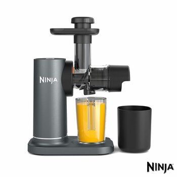 Side Profile of Ninja Cold Press Juicer with Anti-Clog Filter