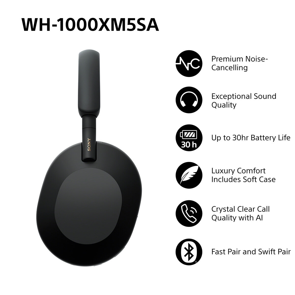 Product image with short features
