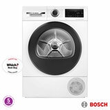 Bosch WQG24502GB Series 6, 9kg Heat Pump Tumble Dryer, A+++ Rated in White