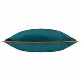 Furn Meridian Blue Velvet Feather Fill Cushion, 55 x 55 cm