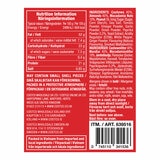 Ingredients and nutritional info Ingredients and nutritional info