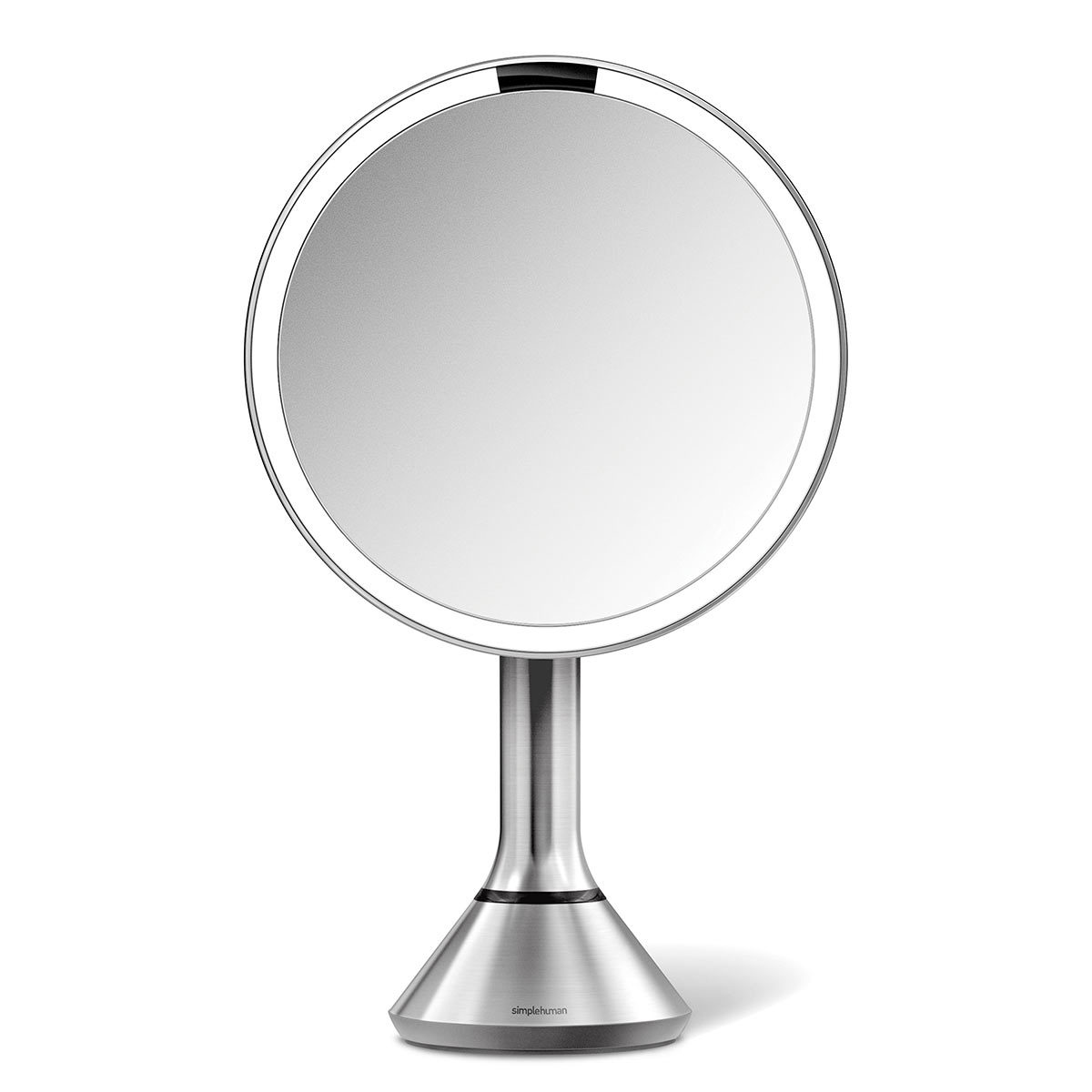 simplehuman LED Sensor Mirror, Brushed Steel ST3026