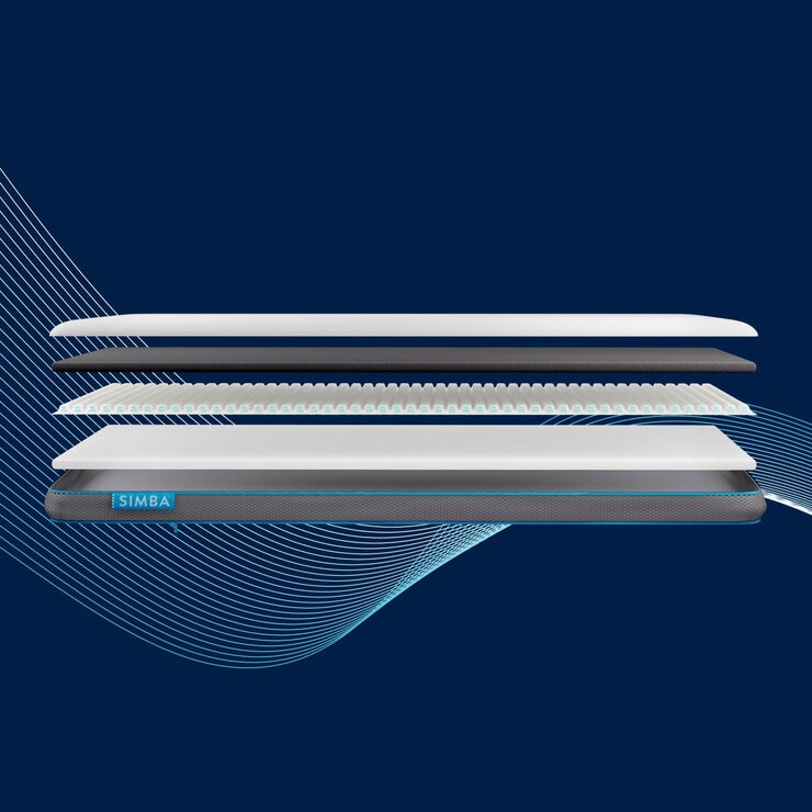 Simba Hybrid® Mattress Topper in 5 Sizes