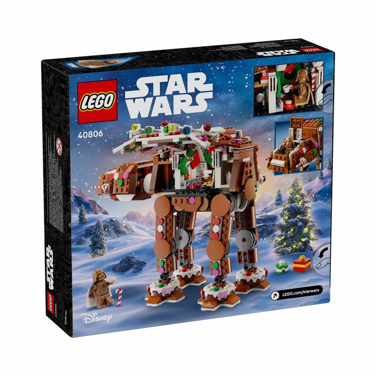 LEGO Star Wars Gingerbread AT-AT Walker - Model 40806 (10+ Years) LEGO Star Wars Gingerbread AT-AT Walker - Model 40806 (10+ Years)