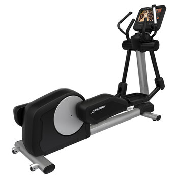Installed Life Fitness Commercial Grade Integrity S Base Cross Trainer with Discover ST Console