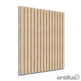 Artika Sonolok Acoustic Wall Panel Set in Oak & Grey, 4 Pack