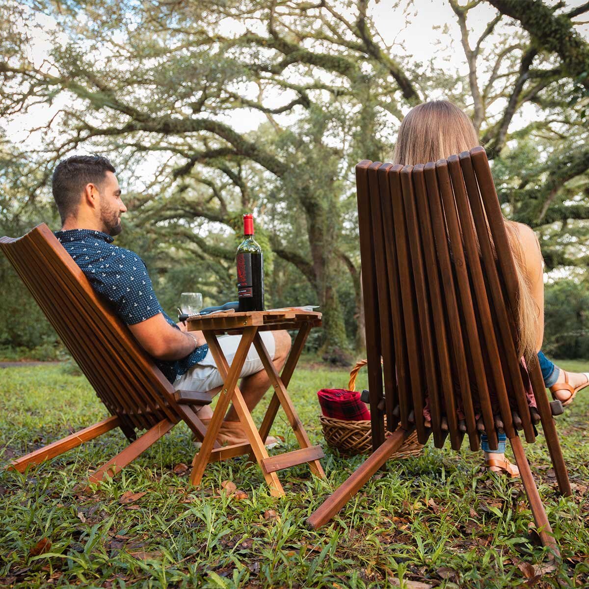 Melino Wooden Folding Chair