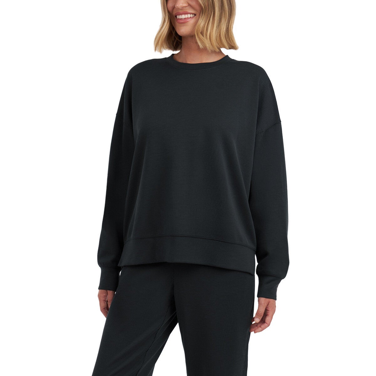 Kirkland Signature Ladies Active Ribbed Sweatshirt
