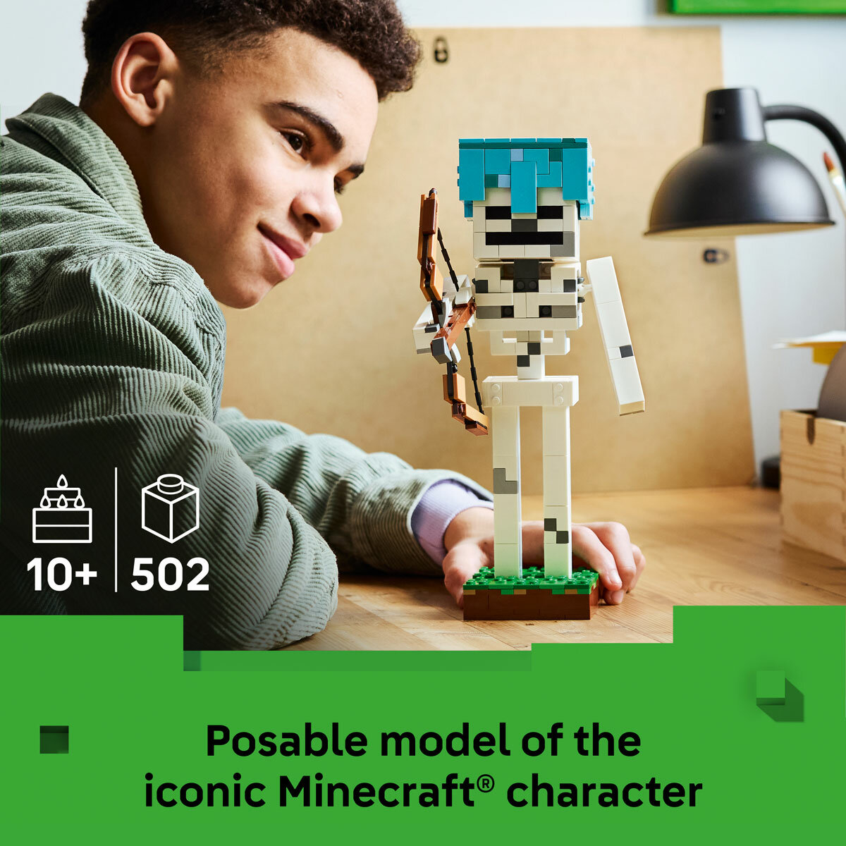 LEGO Minecraft The Skeleton - Model 21594 (10+ Years)