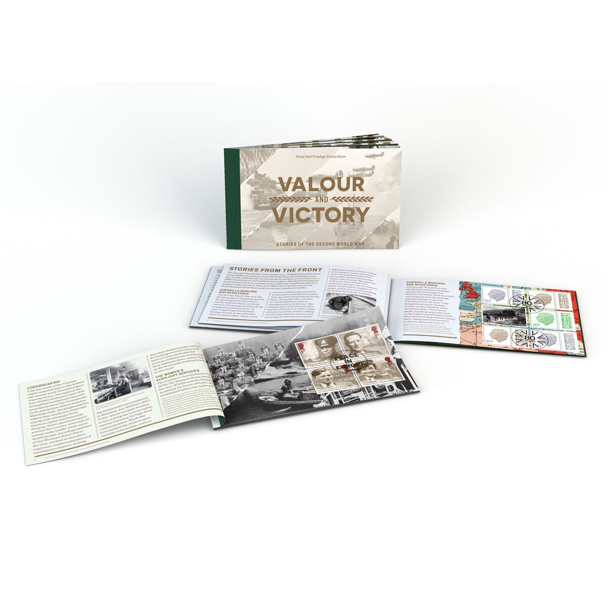 Stories of WWII Prestige Stamp Book From Royal Mail®