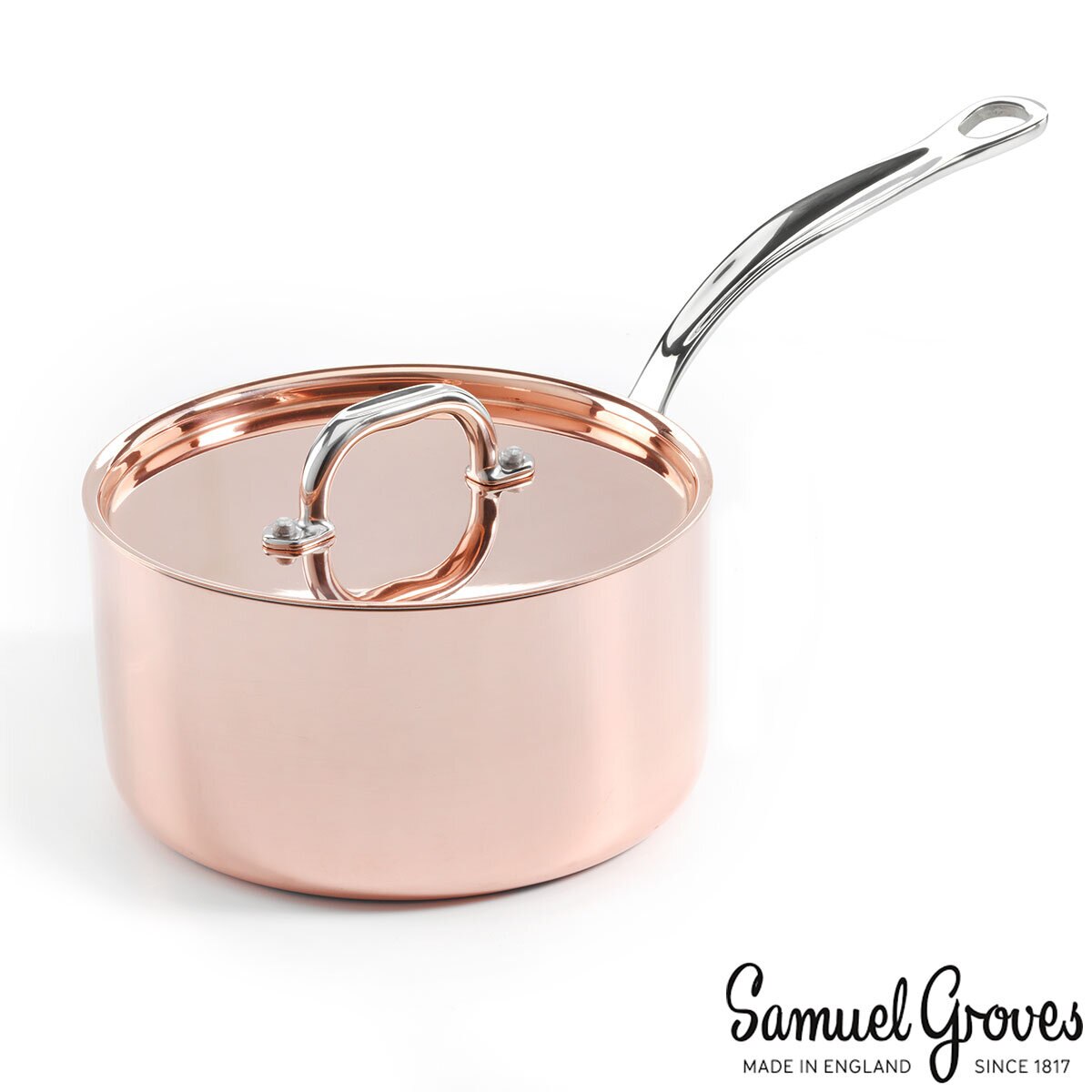 image of samuel groves 18cm saucepan